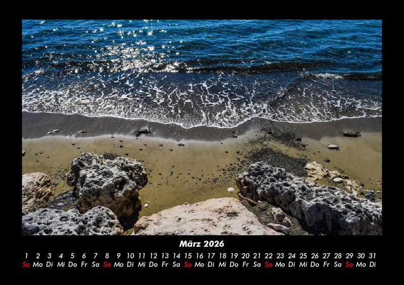 Die schönsten Meereslandschaften Fotokalender 2026 - 3