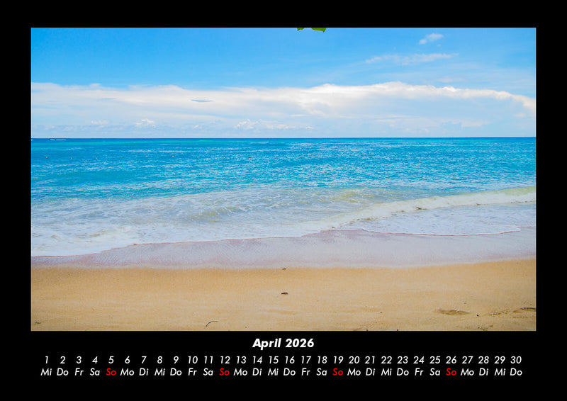 Die schönsten Meereslandschaften Fotokalender 2026 - 4