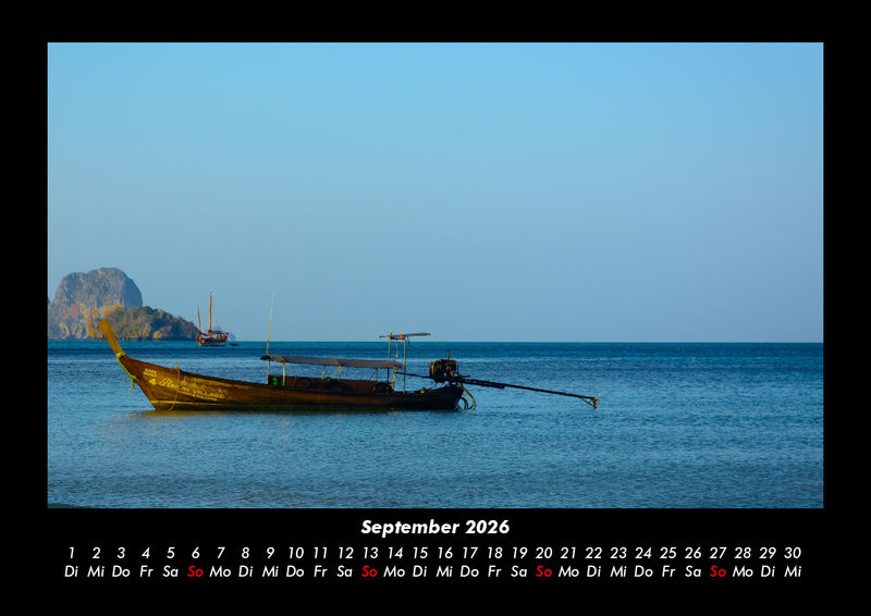 Segelboote Fotokalender 2026 - 9