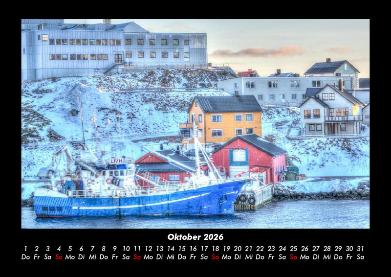 Segelboote Fotokalender 2026 - 10