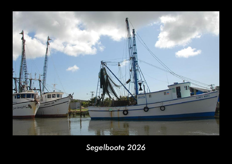 Segelboote Fotokalender 2026 - Hauptbild