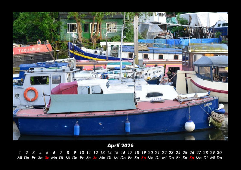 Segelboote Fotokalender 2026 - 4