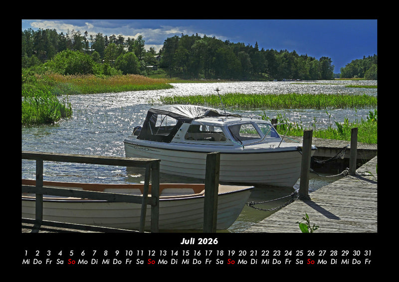 Segelboote Fotokalender 2026 - 7