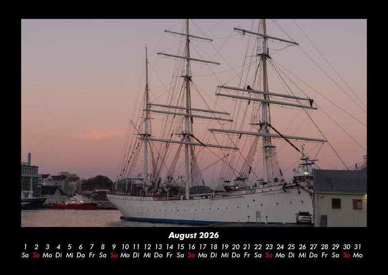 Segelboote Fotokalender 2026 - 8