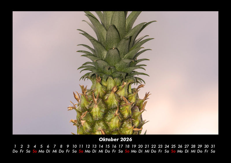 Obstkalender Fotokalender 2026 - 10