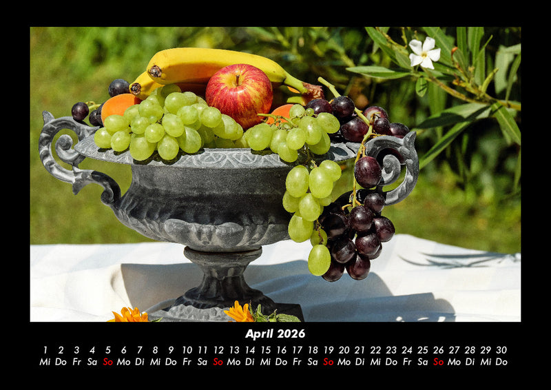 Obstkalender Fotokalender 2026 - 4