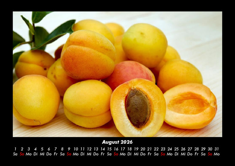 Obstkalender Fotokalender 2026 - 8