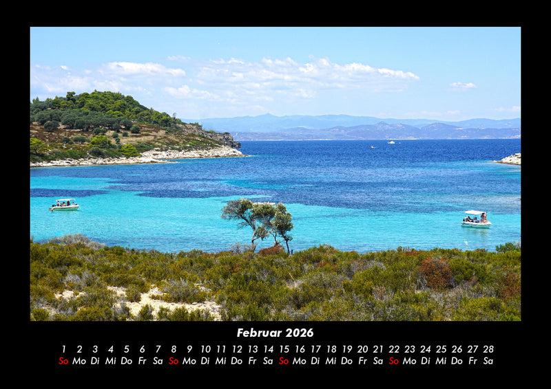 Sehnsucht nach Meer Fotokalender 2026 - 2