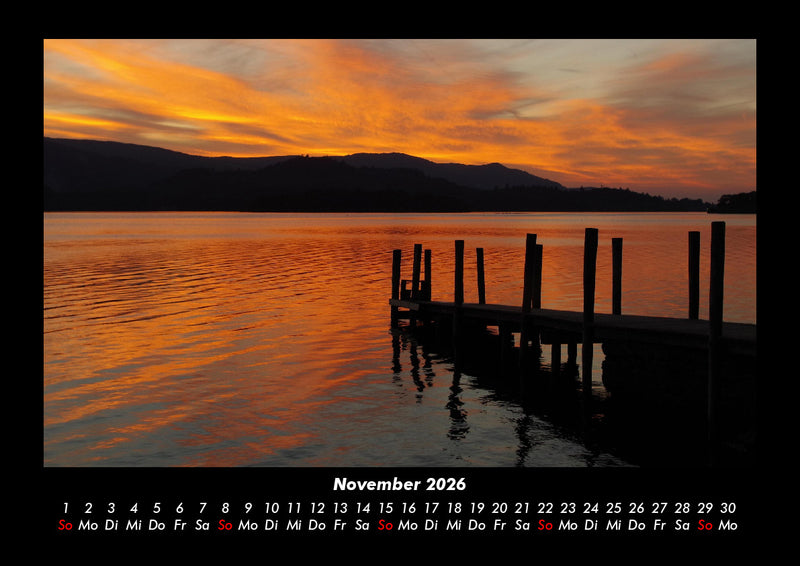 Die Seen der Erde Fotokalender 2026 - 11