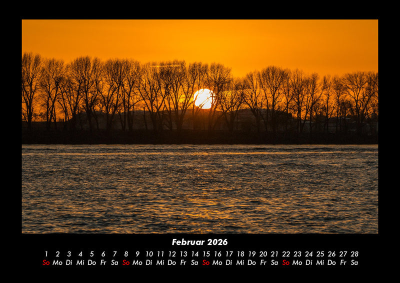 Die Seen der Erde Fotokalender 2026 - 2