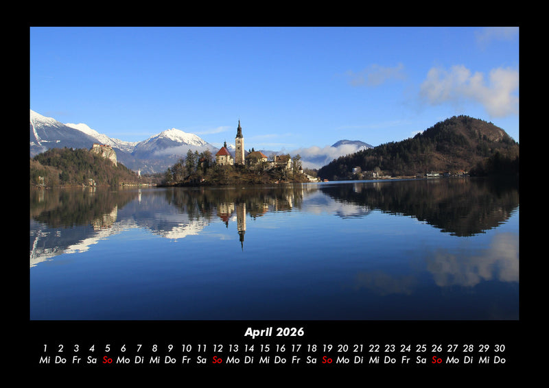 Die Seen der Erde Fotokalender 2026 - 4