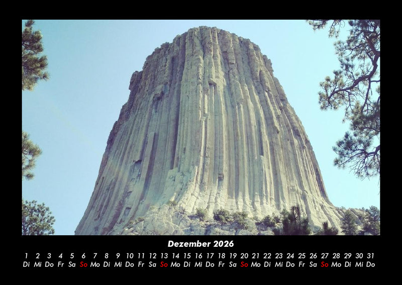 Bergige Welten Fotokalender 2026 - 12