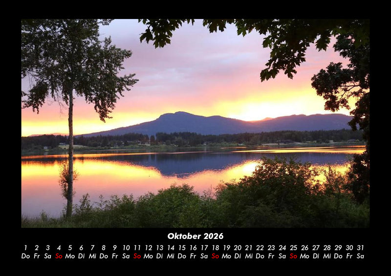 Berge Fotokalender 2026 - 10