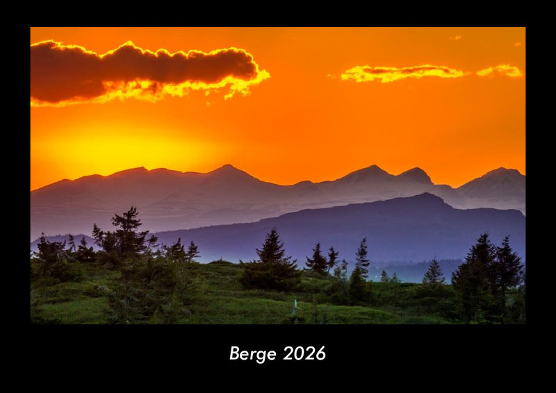 Berge Fotokalender 2026 - Hauptbild
