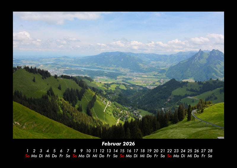 Berge Fotokalender 2026 - 2