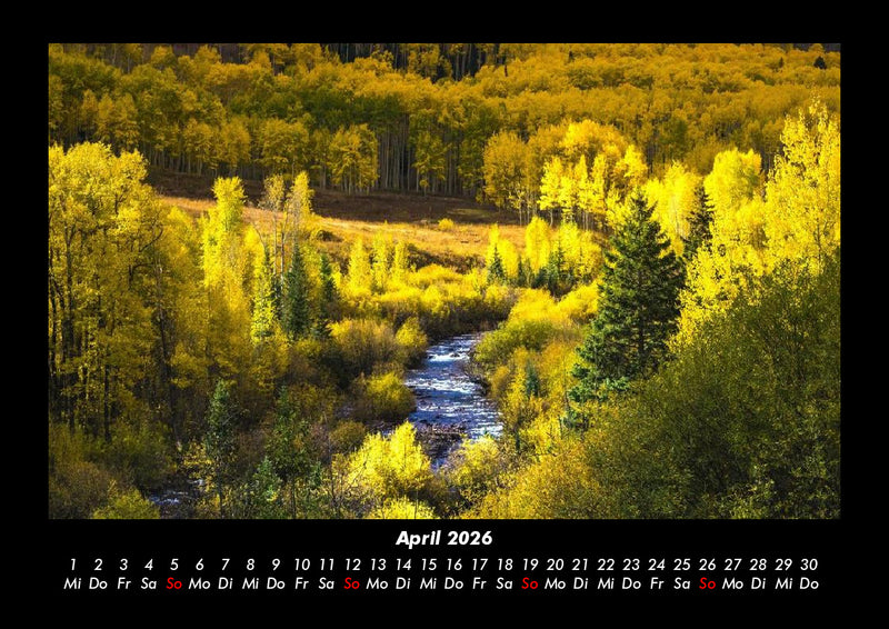 Berge Fotokalender 2026 - 4