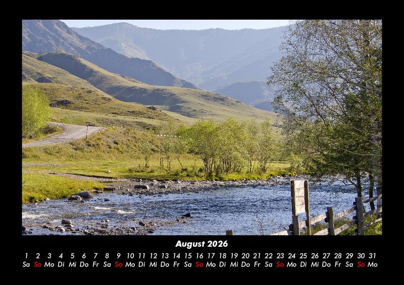 Berge Fotokalender 2026 - 8