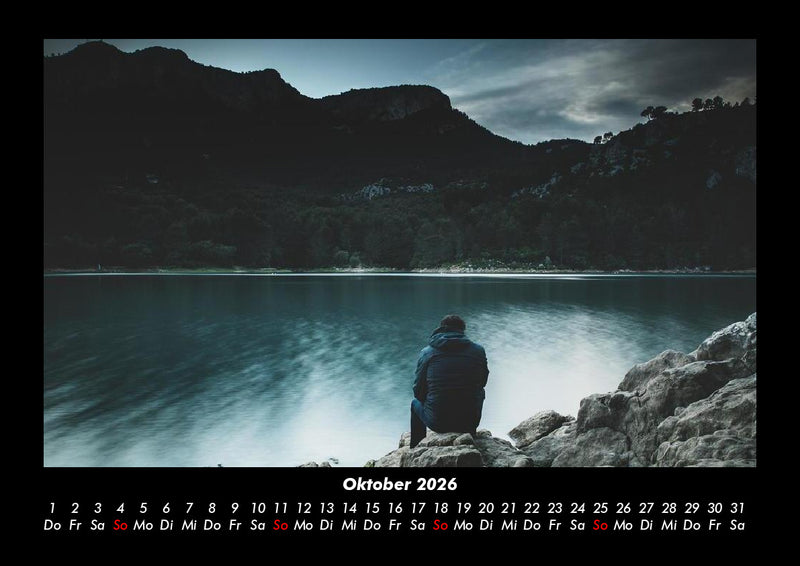 Die Seen der Erde Fotokalender 2026 - 10