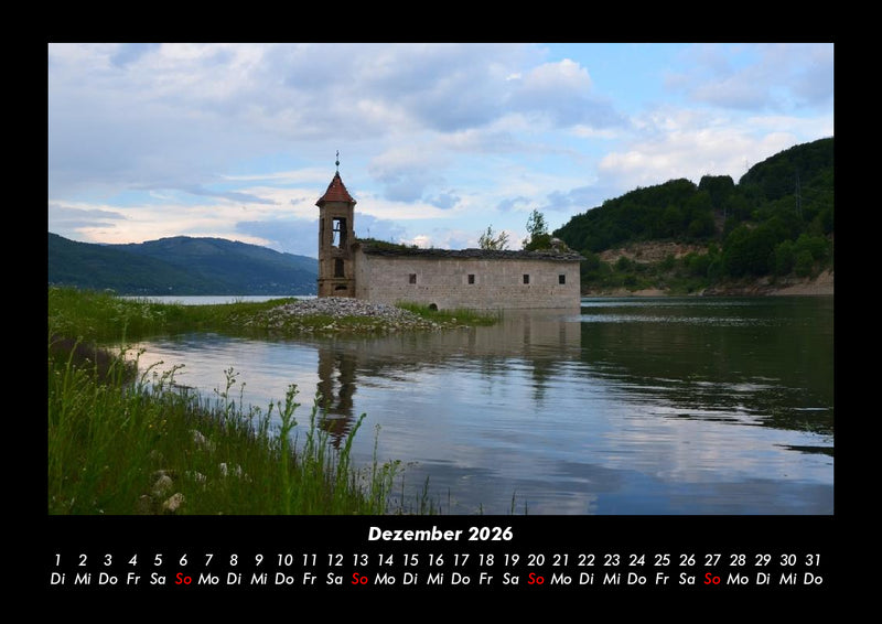 Die Seen der Erde Fotokalender 2026 - 12