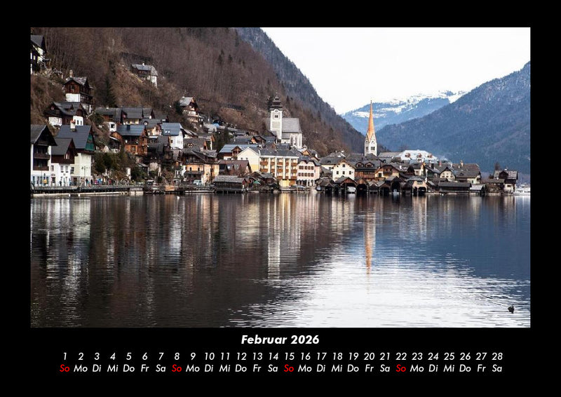 Die Seen der Erde Fotokalender 2026 - 2