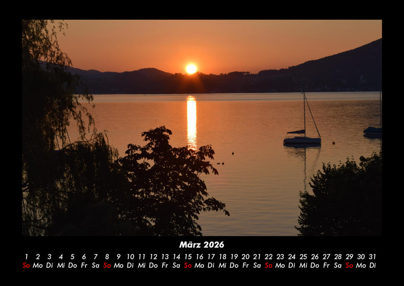 Die Seen der Erde Fotokalender 2026 - 3