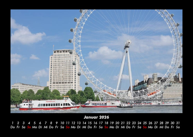 London Fotokalender 2026 - 1