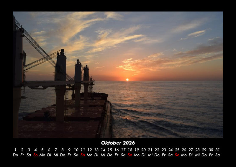 Sonnenuntergänge Fotokalender 2026 - 10