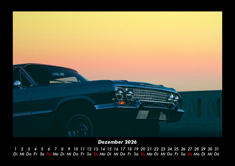 Sonnenuntergänge Fotokalender 2026 - 12