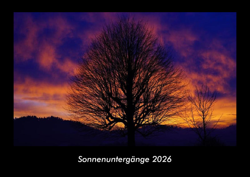 Sonnenuntergänge Fotokalender 2026 - Hauptbild