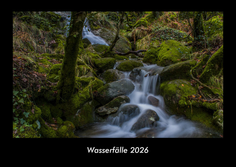Wasserfälle Fotokalender 2026 - Hauptbild