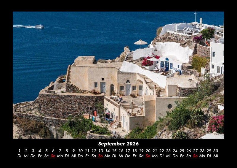Landschaftskalender Fotokalender 2026 - 9