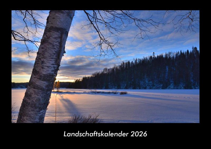 Landschaftskalender Fotokalender 2026 - Hauptbild