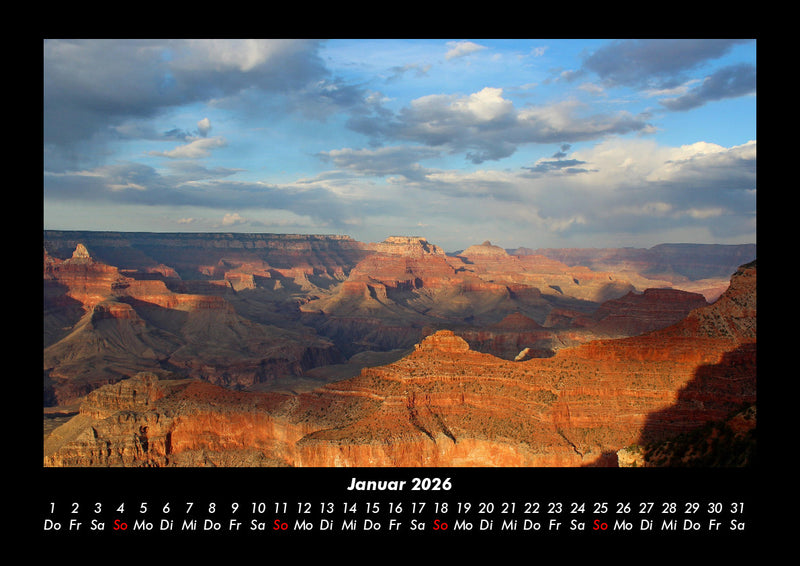Landschaftskalender Fotokalender 2026 - 1