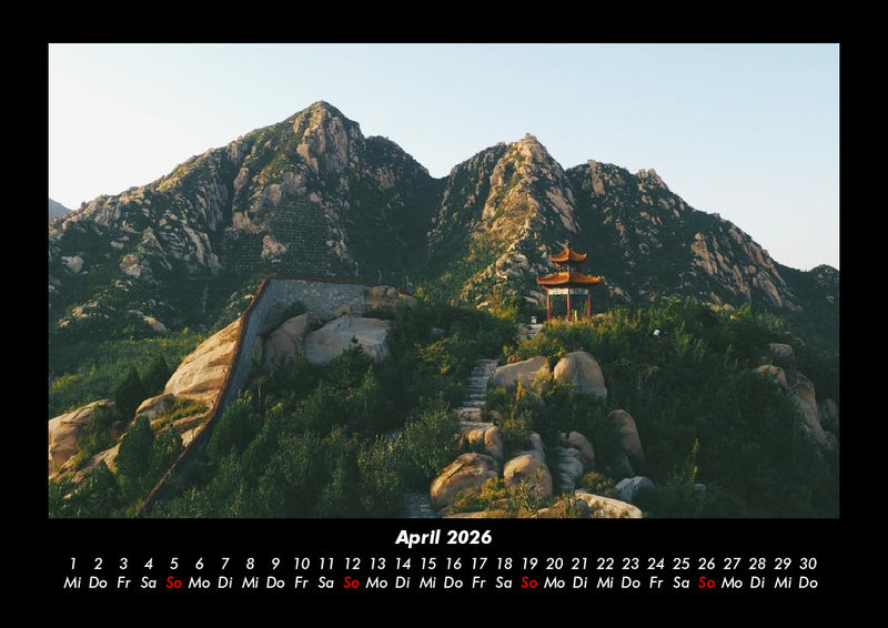 Landschaftskalender Fotokalender 2026 - 4