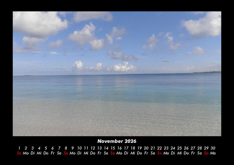 Sehnsucht nach Meer Fotokalender 2026 - 11