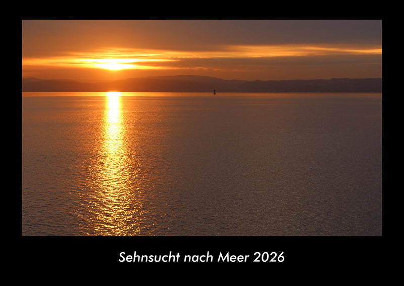 Sehnsucht nach Meer Fotokalender 2026 - Hauptbild