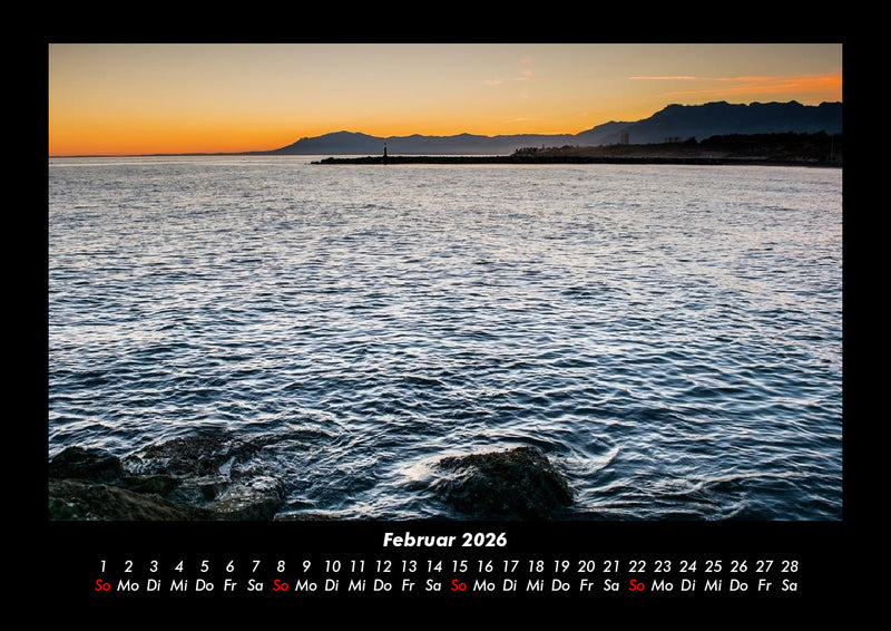Sehnsucht nach Meer Fotokalender 2026 - 2