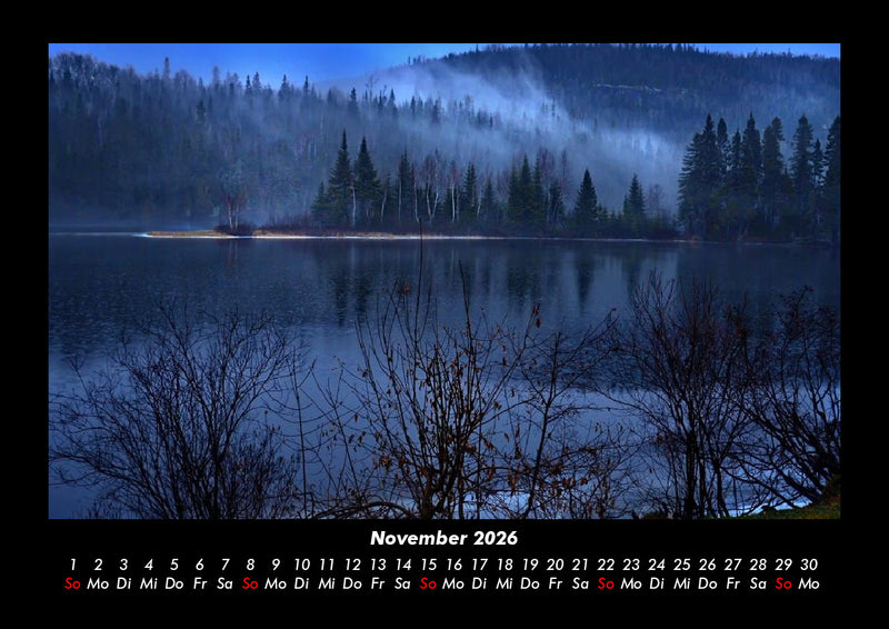 Bäume Fotokalender 2026 - 11