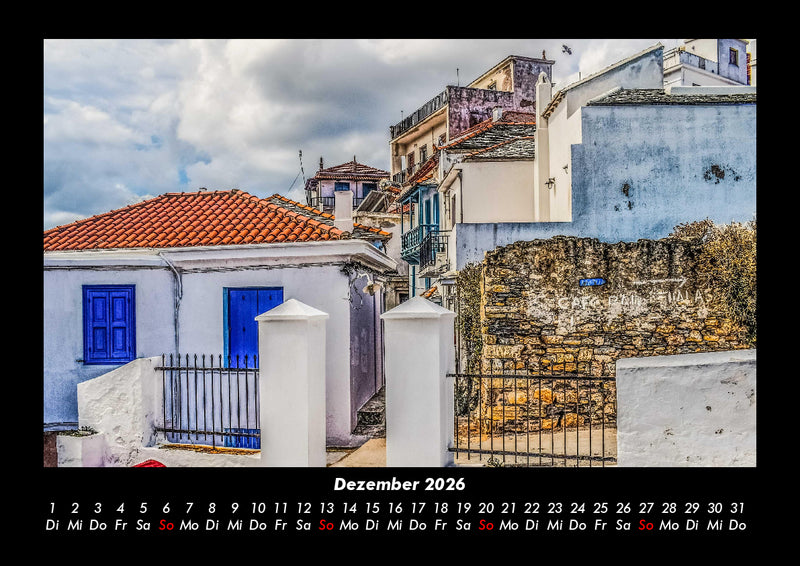 Griechenland Fotokalender 2026 - 12