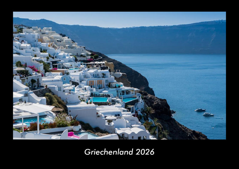 Griechenland Fotokalender 2026 - Hauptbild