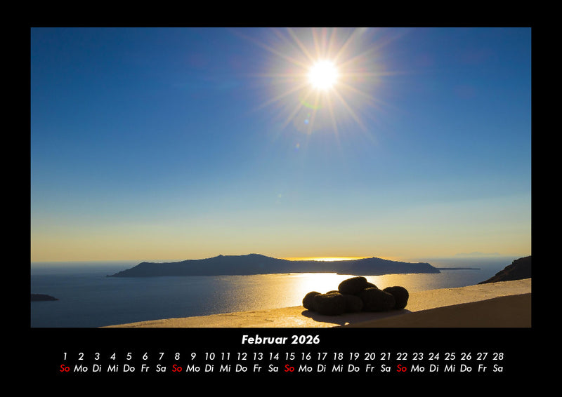 Griechenland Fotokalender 2026 - 2