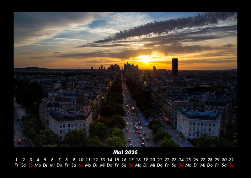 Sonnenuntergang Fotokalender 2026 - 5