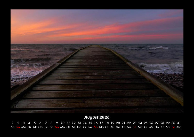 Sonnenuntergang Fotokalender 2026 - 8