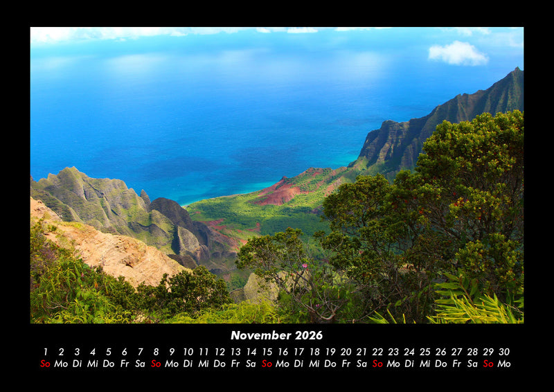 Meereslandschaft Fotokalender 2026 - 11