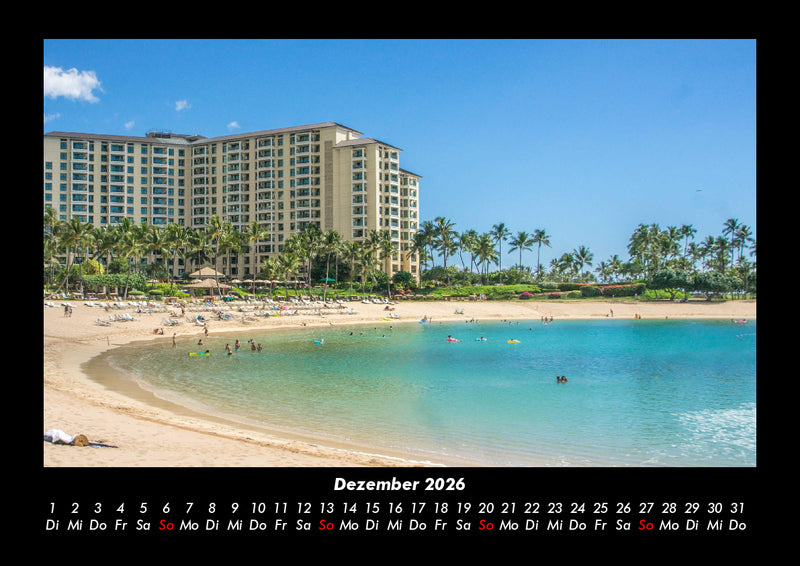 Meereslandschaft Fotokalender 2026 - 12