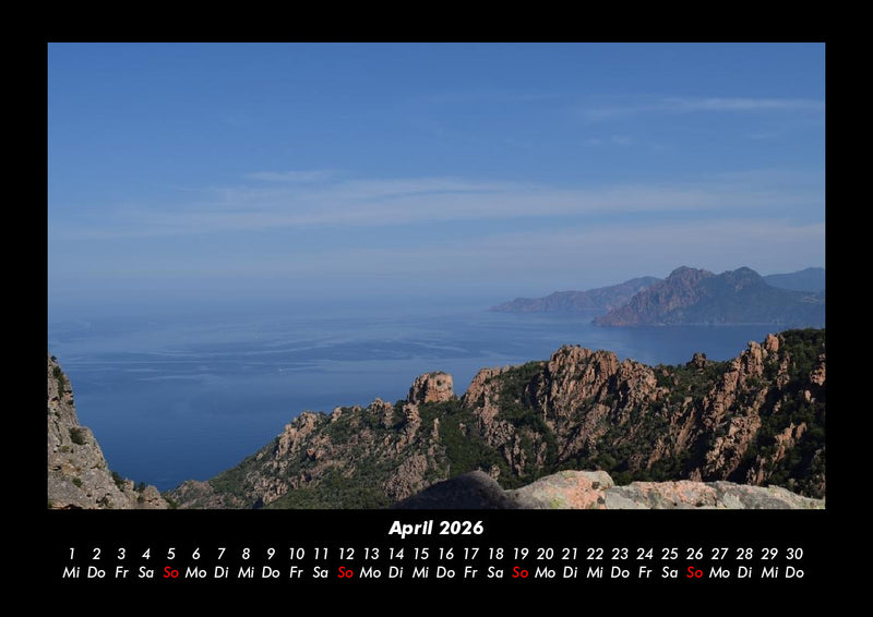 Meereslandschaft Fotokalender 2026 - 4