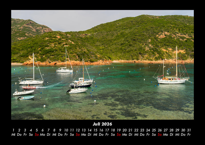 Meereslandschaft Fotokalender 2026 - 7