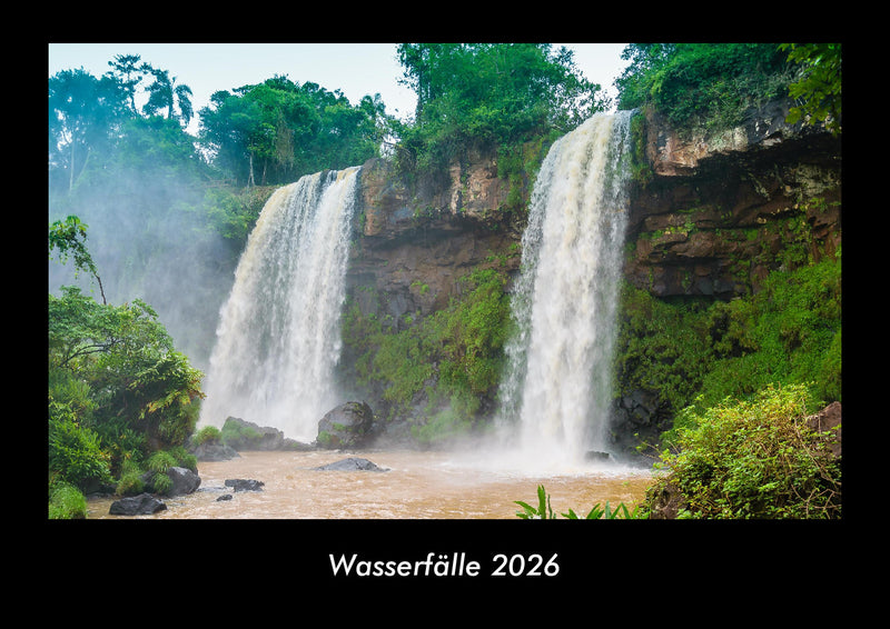 Wasserfälle Fotokalender 2026 - Hauptbild