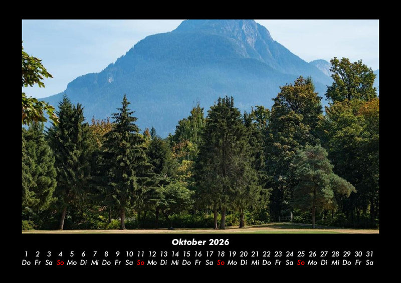 Bergige Welten Fotokalender 2026 - 10