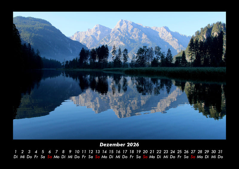 Bergige Welten Fotokalender 2026 - 12